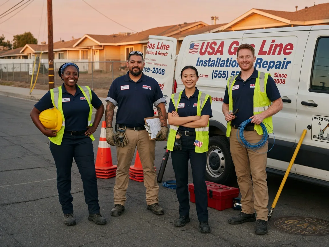 Gas Line Installation company in Brookside, NJ